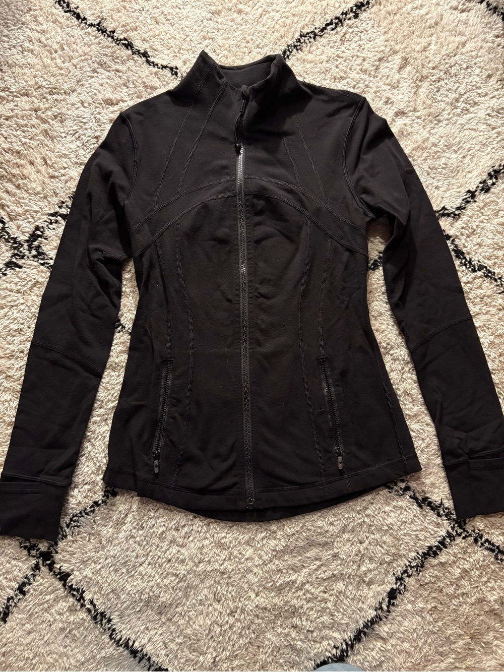 lululemon Black Define Luon Jacket Size 6